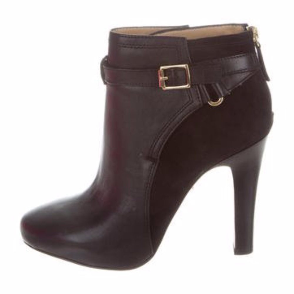 Diane von Furstenberg Black Charise High Heel Boot